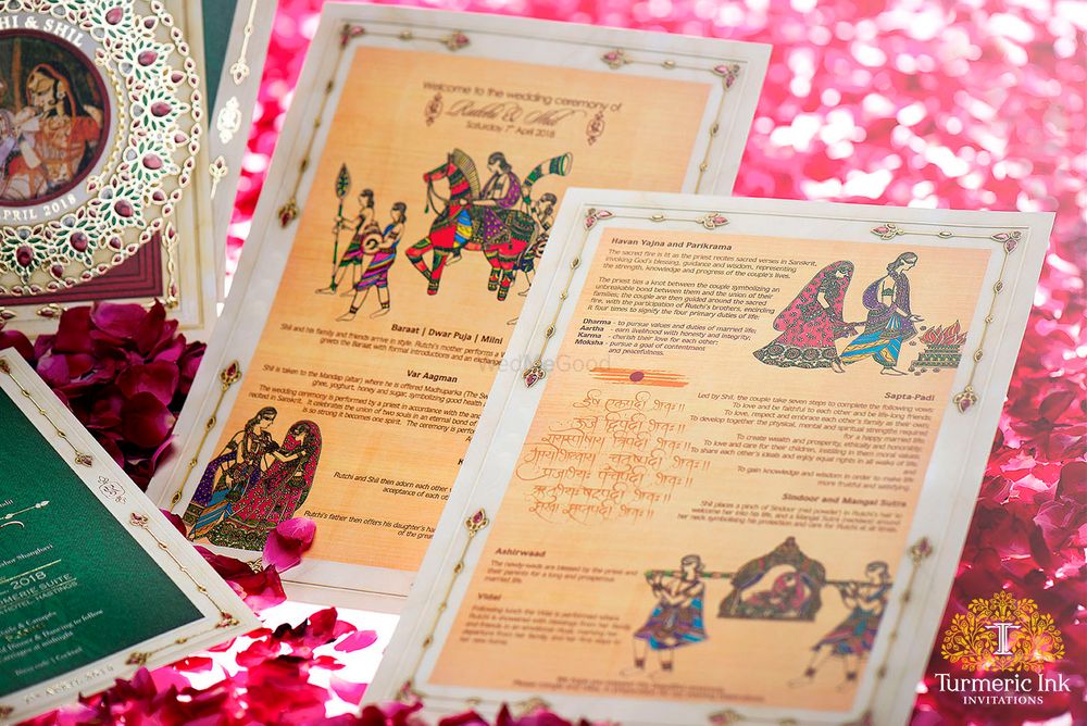 Photo From RUTCHI & SHIL - By Turmeric Ink Invitations and Stationery