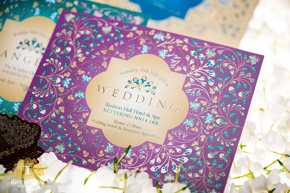 Photo From SHRUTI & IAN - By Turmeric Ink Invitations and Stationery