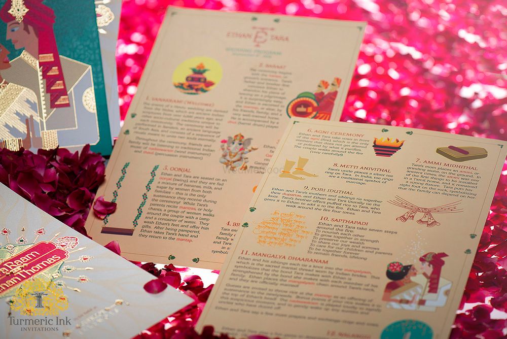 Photo From TARA & ETHAN - By Turmeric Ink Invitations and Stationery