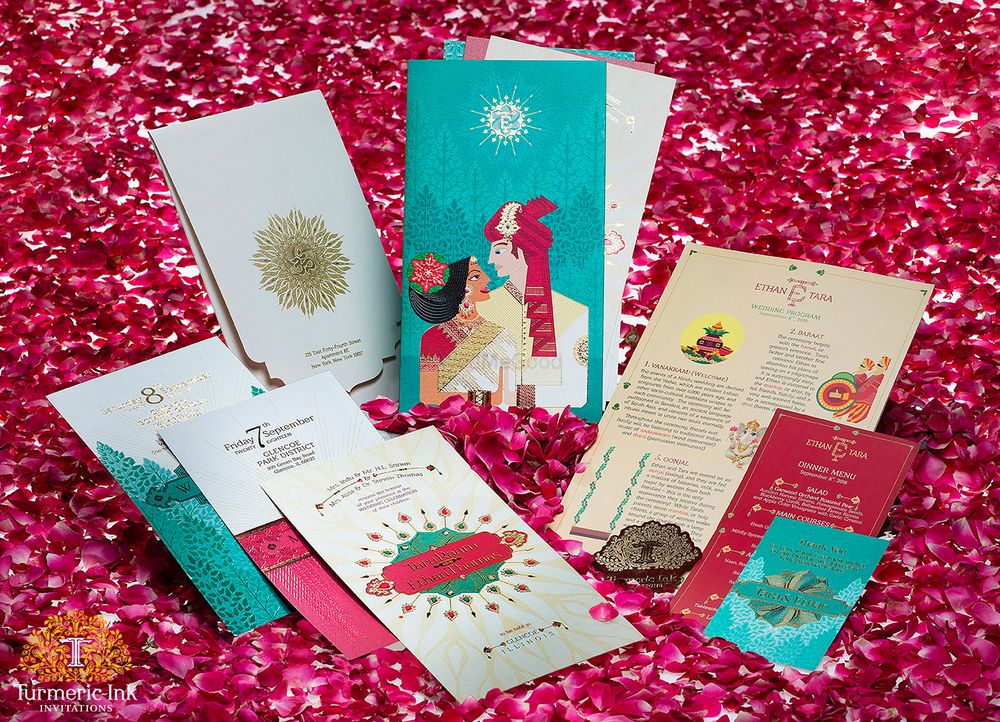 Photo From TARA & ETHAN - By Turmeric Ink Invitations and Stationery