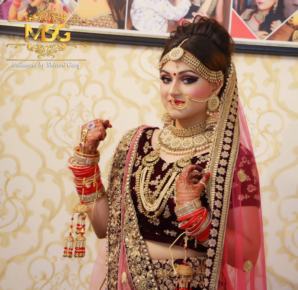 Photo From Brides pics - By Makeover by Shivani Garg