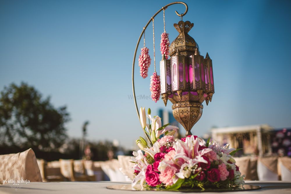 Photo of Moroccan table centerpiece