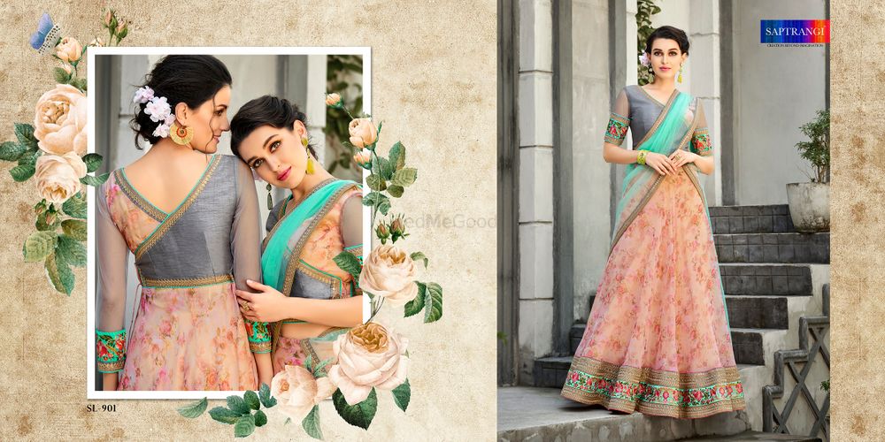 Photo From Saptrangi Digital 2 In 1 Lehenga / Gown Collections - By Rajshri Fashions