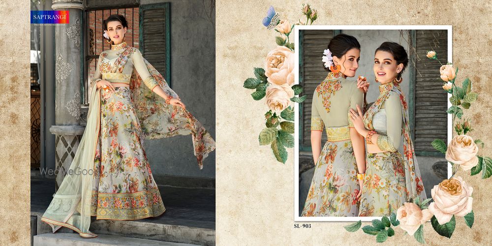 Photo From Saptrangi Digital 2 In 1 Lehenga / Gown Collections - By Rajshri Fashions