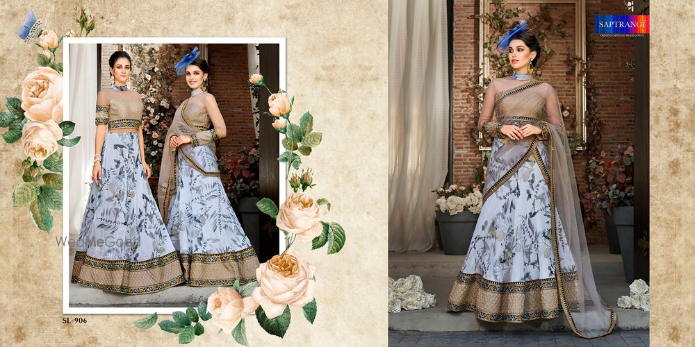 Photo From Saptrangi Digital 2 In 1 Lehenga / Gown Collections - By Rajshri Fashions