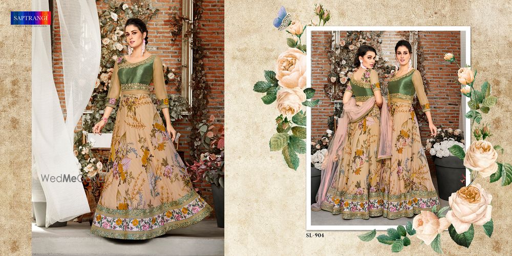 Photo From Saptrangi Digital 2 In 1 Lehenga / Gown Collections - By Rajshri Fashions