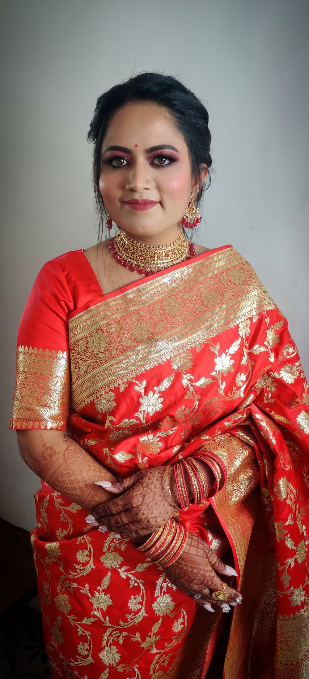 Photo From Engagement look - By Makeover by Sheetal