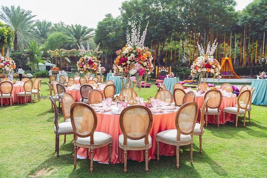 Photo From vibrant Mehendi Decor Setup - By Makebestday