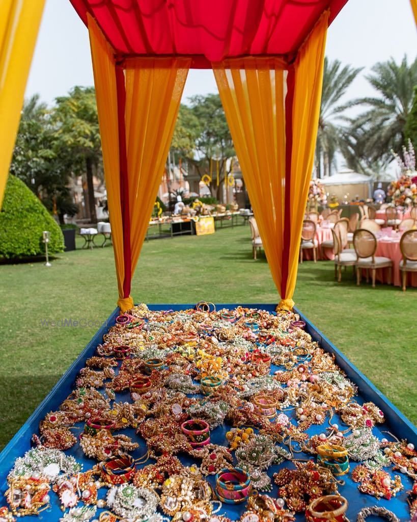 Photo From vibrant Mehendi Decor Setup - By Makebestday