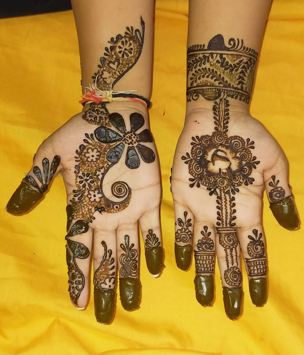 Photo From Jewel Art HEENA design for extras - By Art of Mehndi by Sunita Kenia