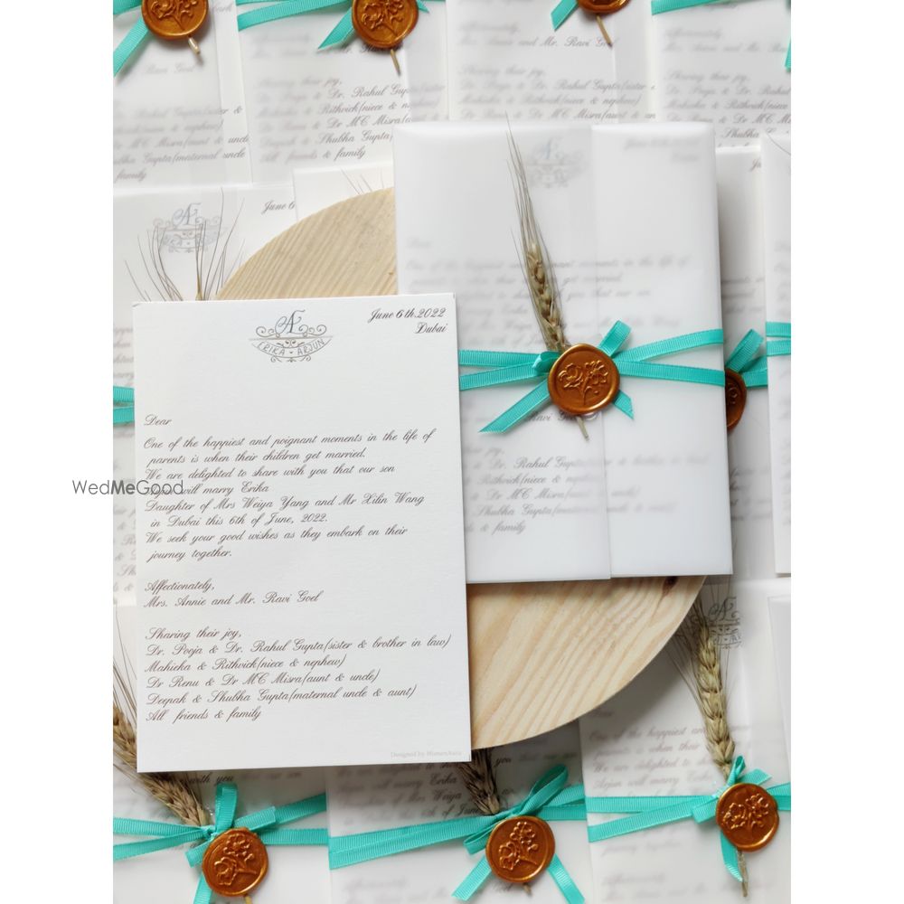 Photo From wedding ecards/ invites - By WomenAura