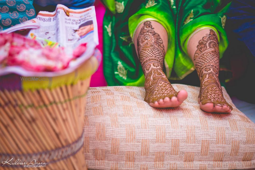 Photo of Birdal feet Mehendi Photography