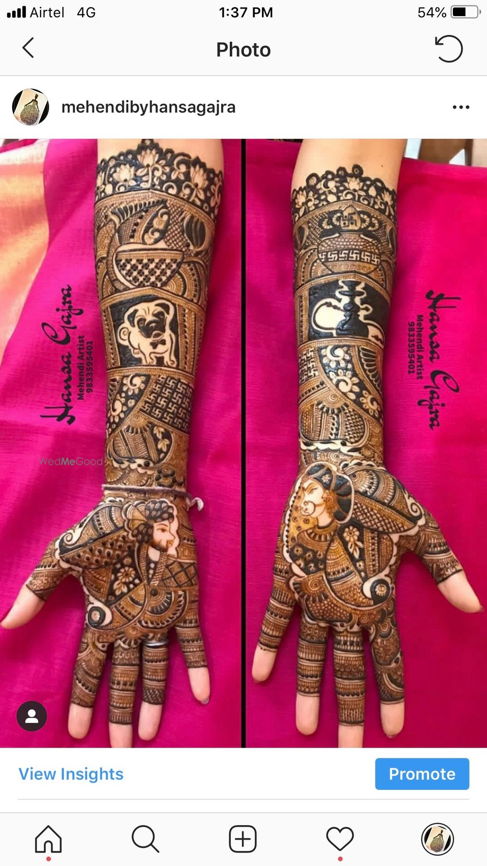 Photo From Bridal Mehendi - By Hansa Gajra Mehendi Artist