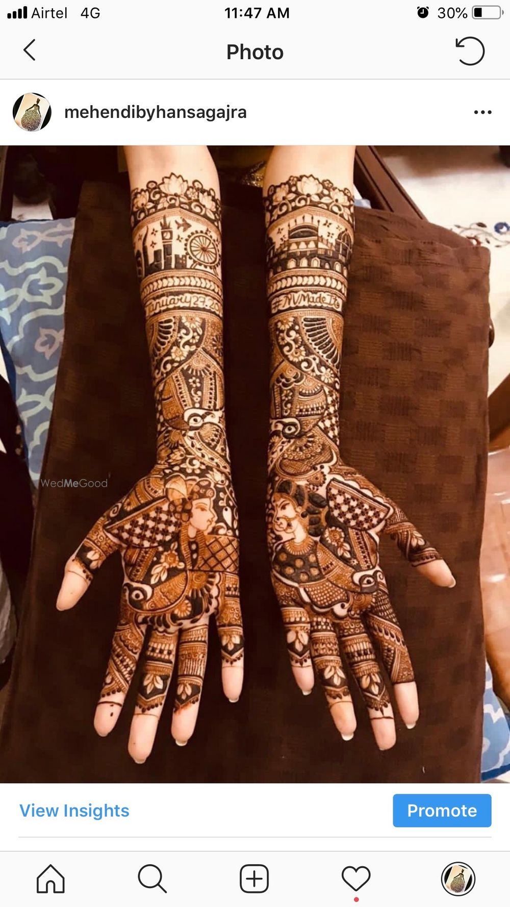 Photo From Bridal Mehendi - By Hansa Gajra Mehendi Artist