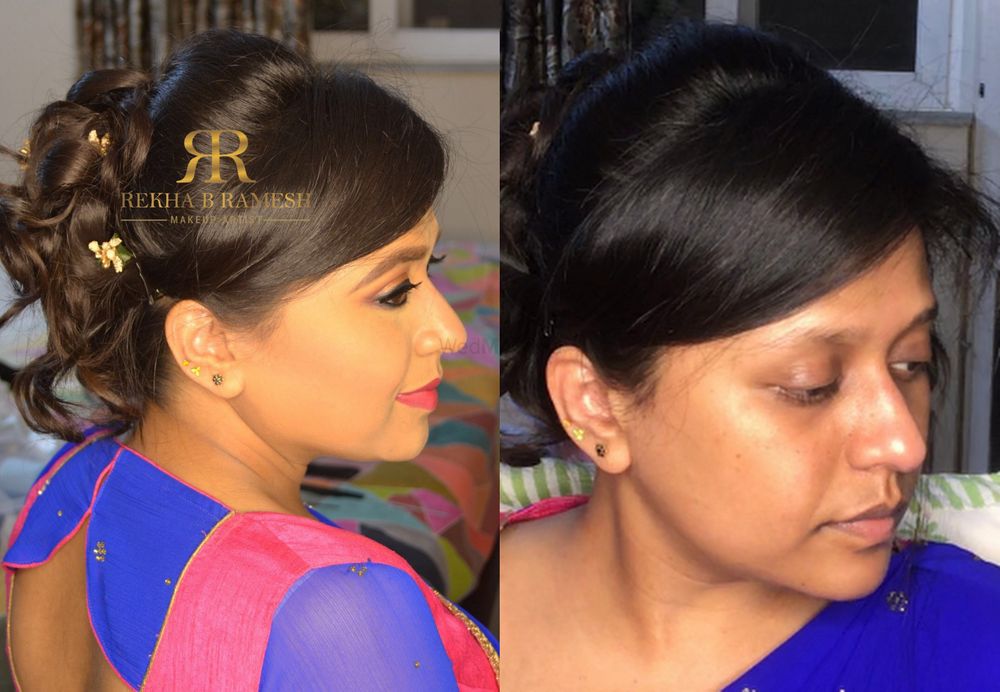Photo From Aruna's Makeover - By Makeup by Rekha B Ramesh