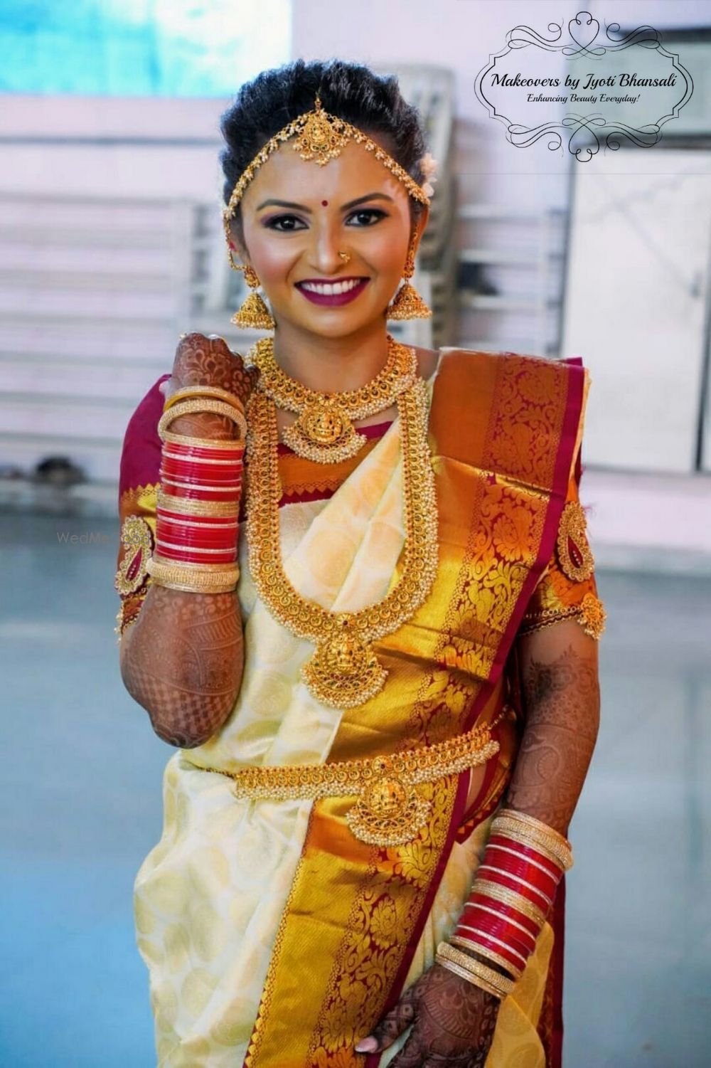 Photo From South Indian Look - By Makeovers by Jyoti Bhansali