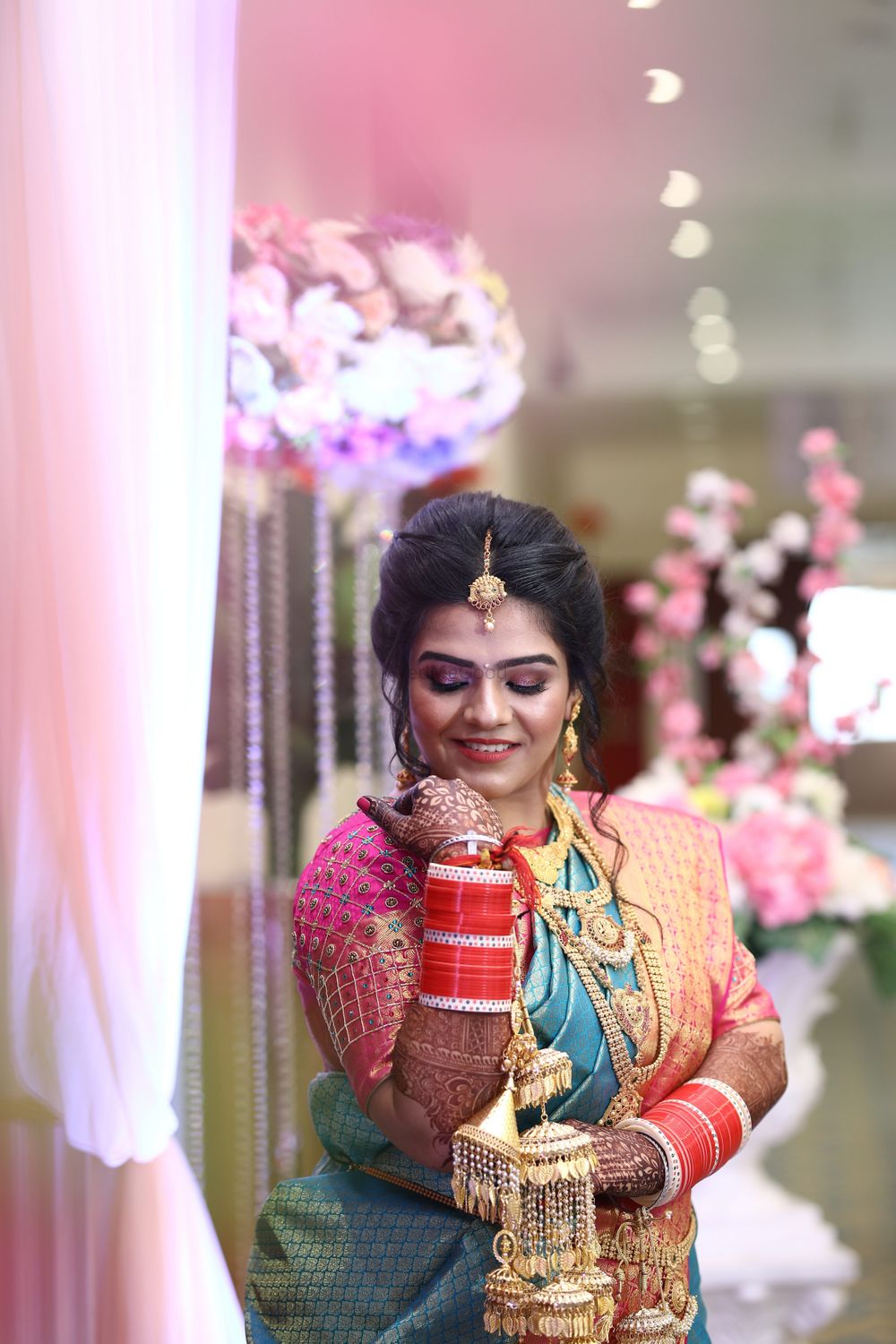 Photo From Shruti's wedding - By Sneha SK Makeovers