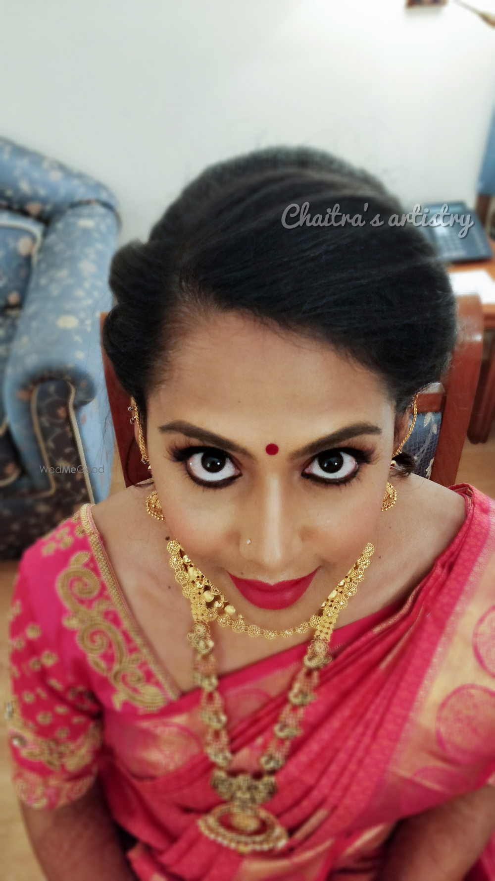 Photo From Bride Divya's reception - By Makeup by Chaitra