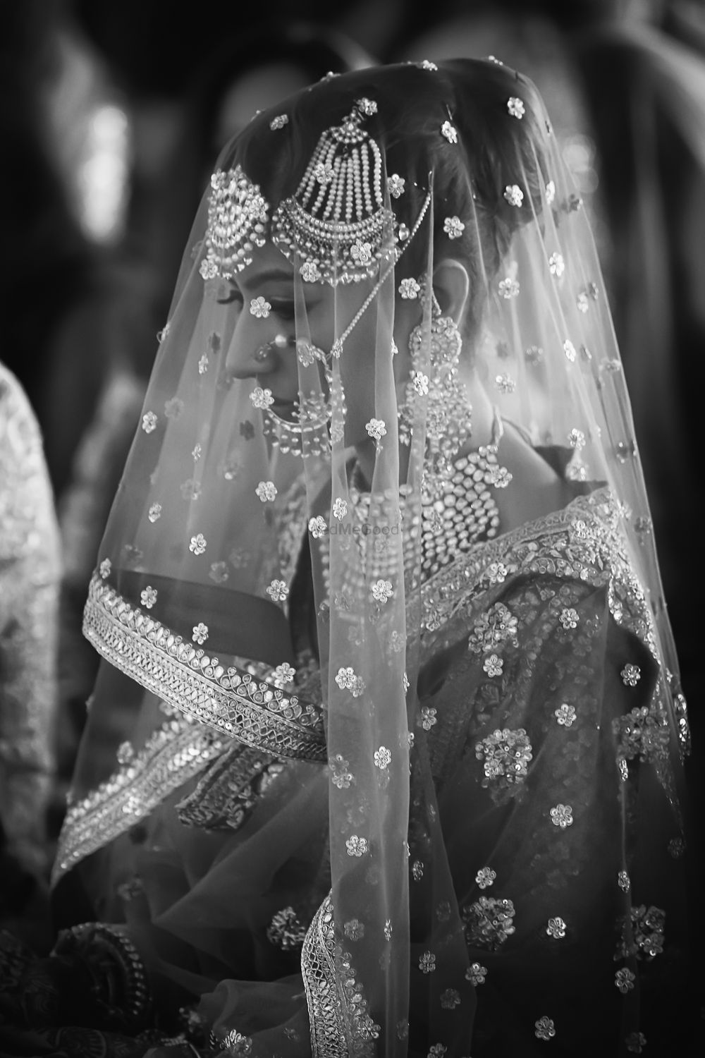 Photo of bridal portrait