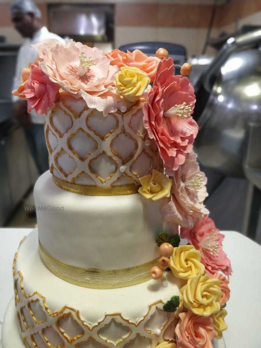 Photo From The Leela Wedding Cake - By Nicky's Cafe and Fine Pastries