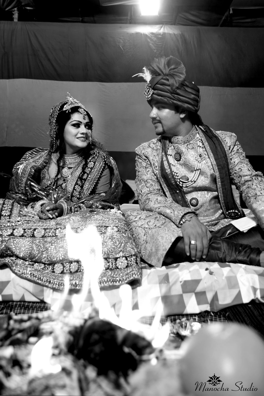 Photo From Black & White Wedding - By Manocha Studio