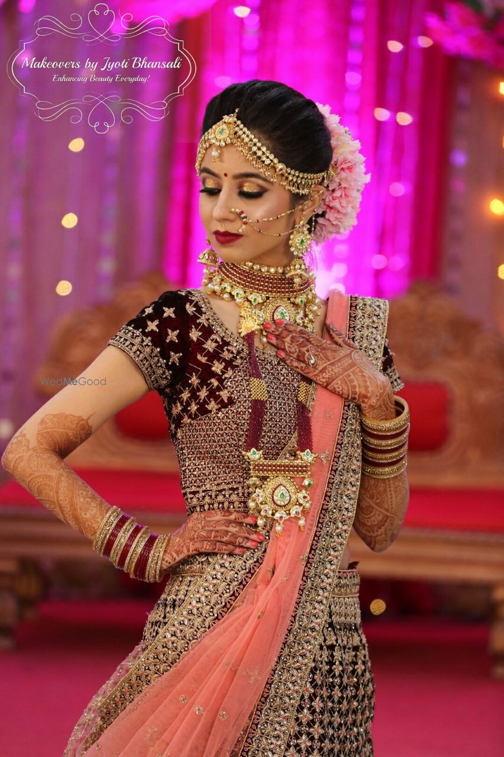 Photo From Punjabi, Gujrati, Marwadi, North Indian Brides - By Makeovers by Jyoti Bhansali