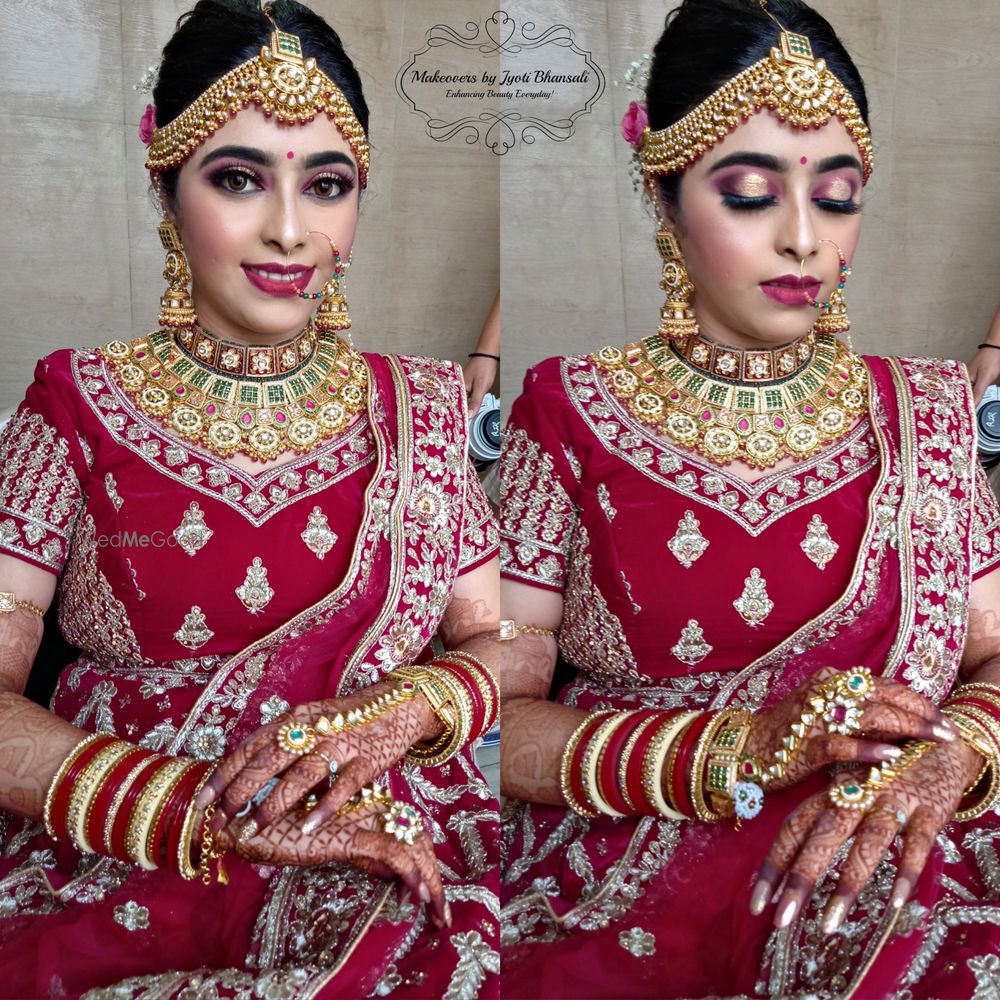 Photo From Punjabi, Gujrati, Marwadi, North Indian Brides - By Makeovers by Jyoti Bhansali