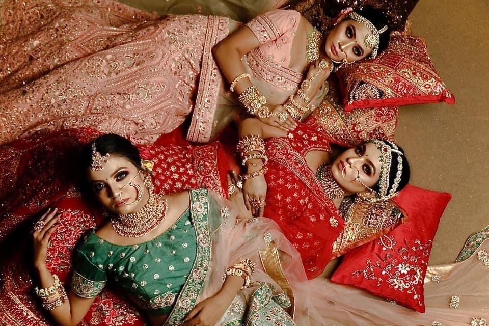 Photo From Rajwada  Bridal Look - By Krush nd Blush