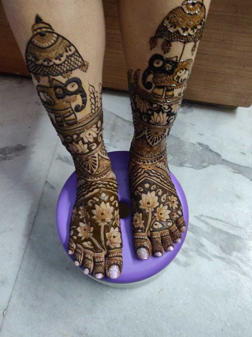 Photo From pooja bridal mehendi - By Shalini Mehendi Artist