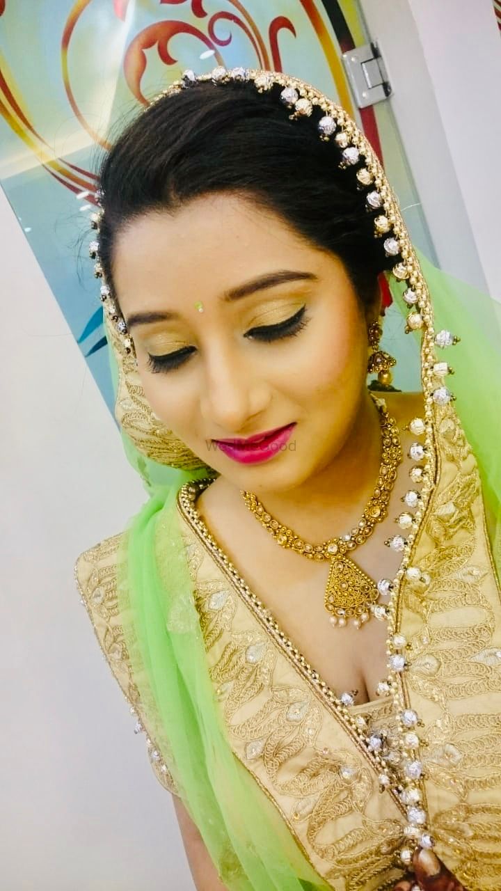 Photo From Vartika Engagement Makeover  - By Flair_ Rachna Makeupartist