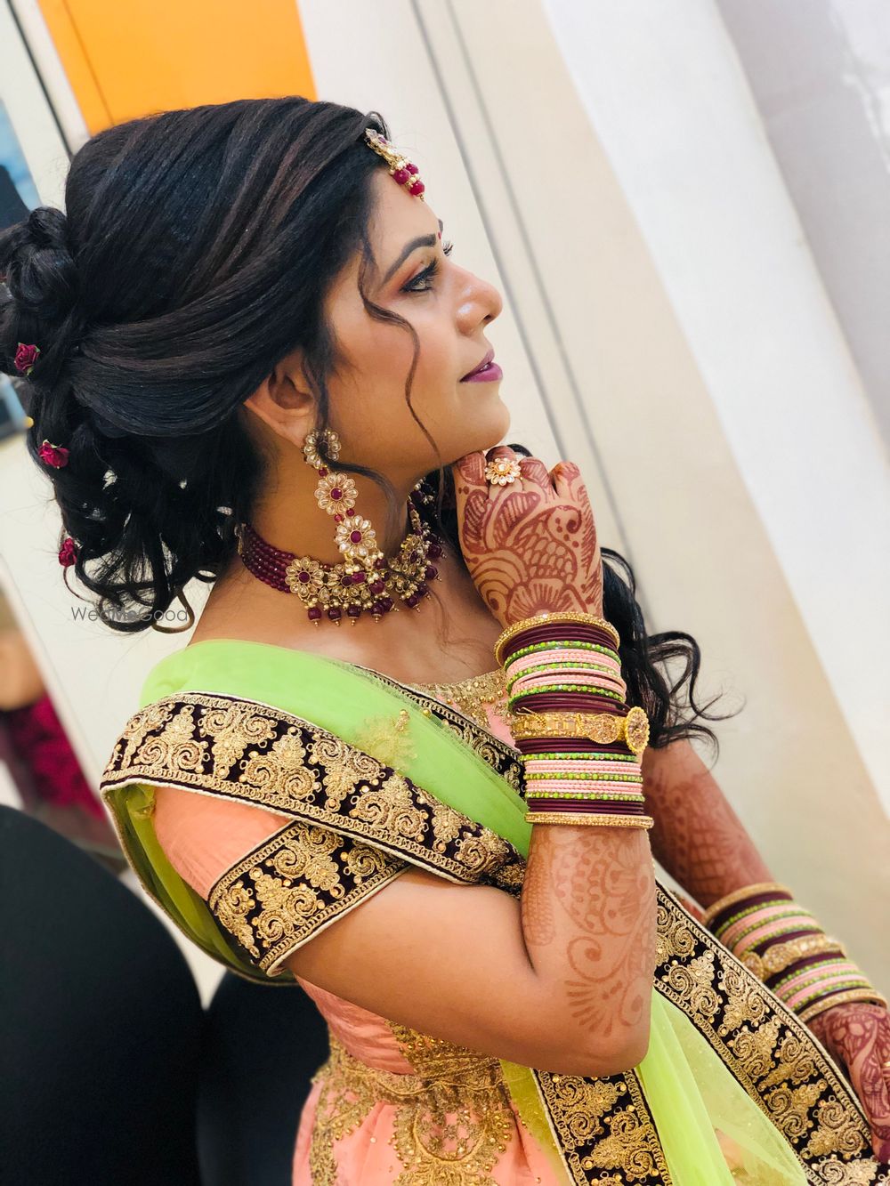 Photo From Anamika Engagement Makeover  - By RS Makeup Studio by Rachna Sahu