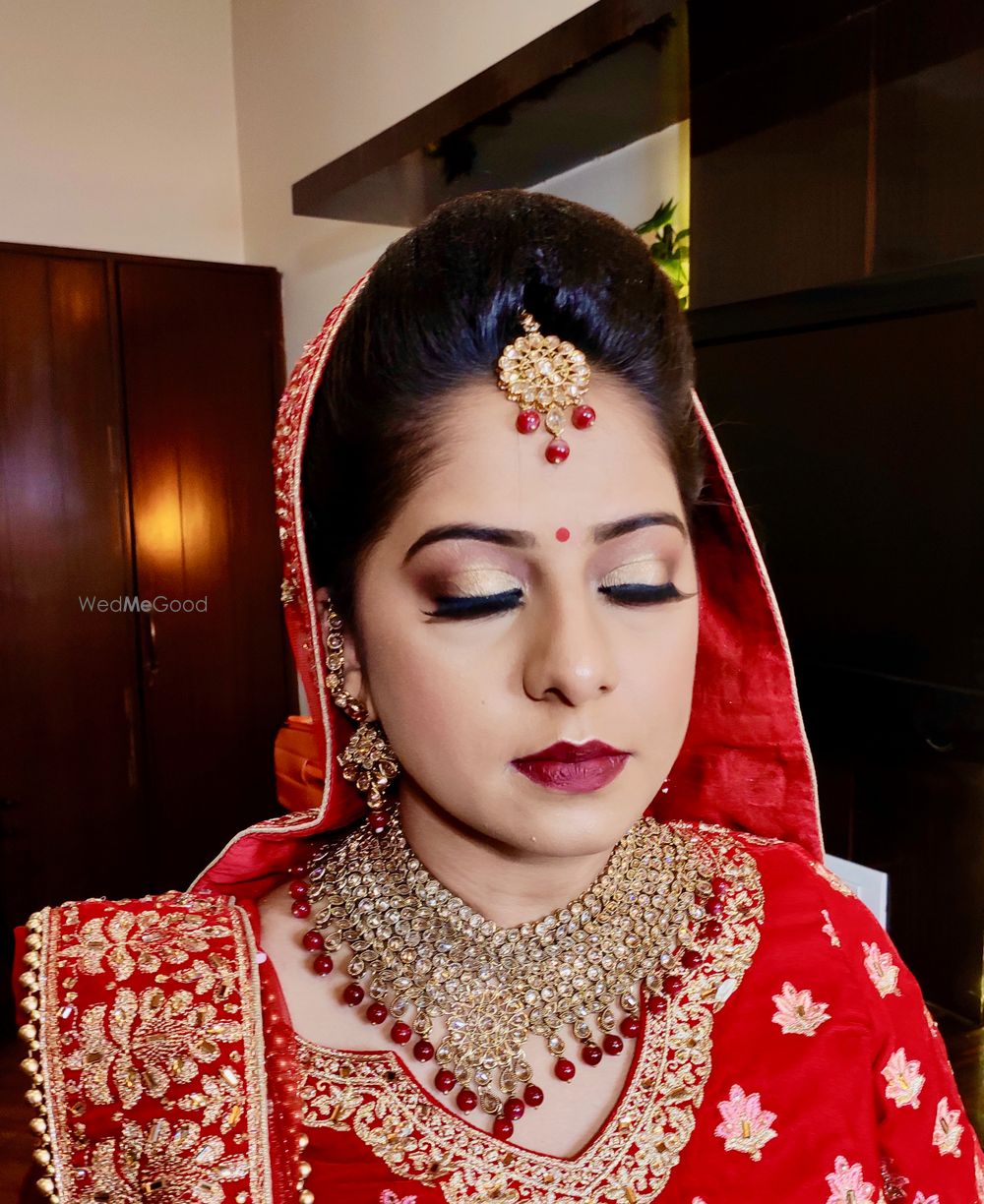 Photo From Bride Khushboo Mehta - By Colours Makeup School 