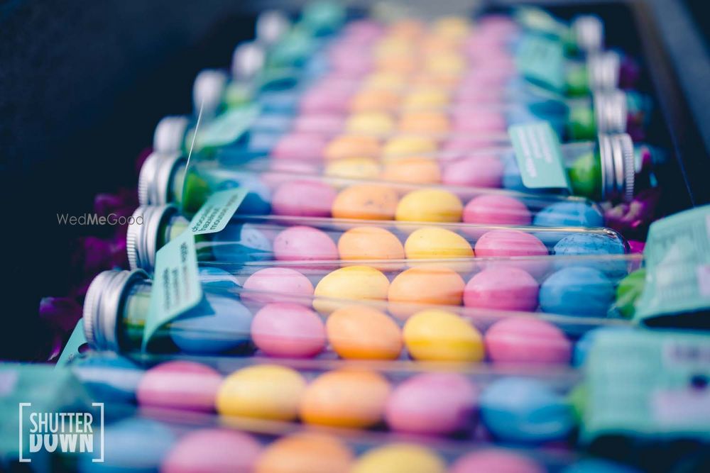 Photo of Macaroon wedding favors