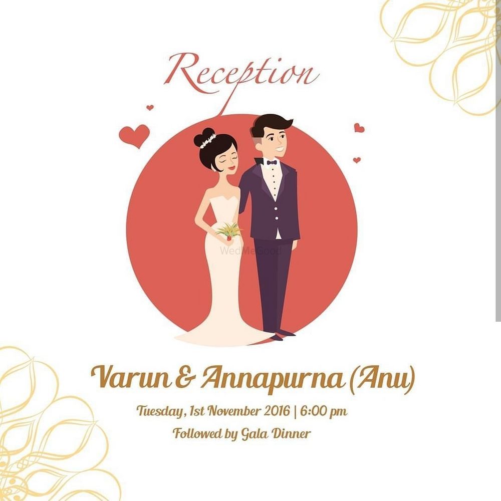 Photo From South Indian Wedding - Illustrated Invite - By Create Cut Paste