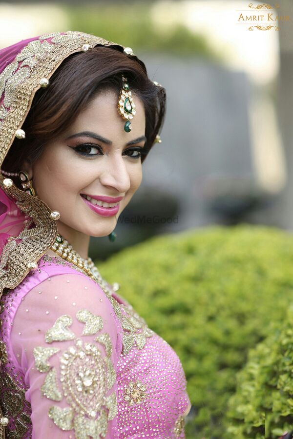 Photo From Bridal - By Amrit Kaur - Hair & Makeup 