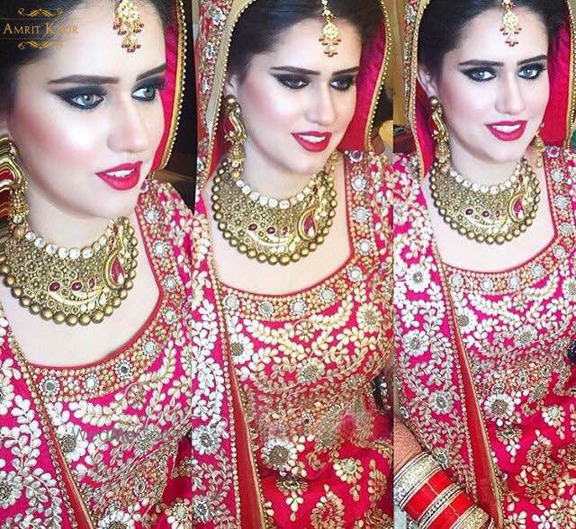 Photo From Bridal - By Amrit Kaur - Hair & Makeup 