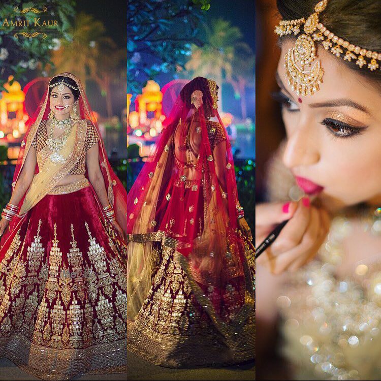 Photo From Bridal - By Amrit Kaur - Hair & Makeup 