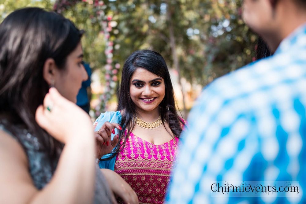 Photo From A polka Dot inspired engagement with a touch of pink.  Sharanya & Rakshith - Engagement  - By Chirmi Events