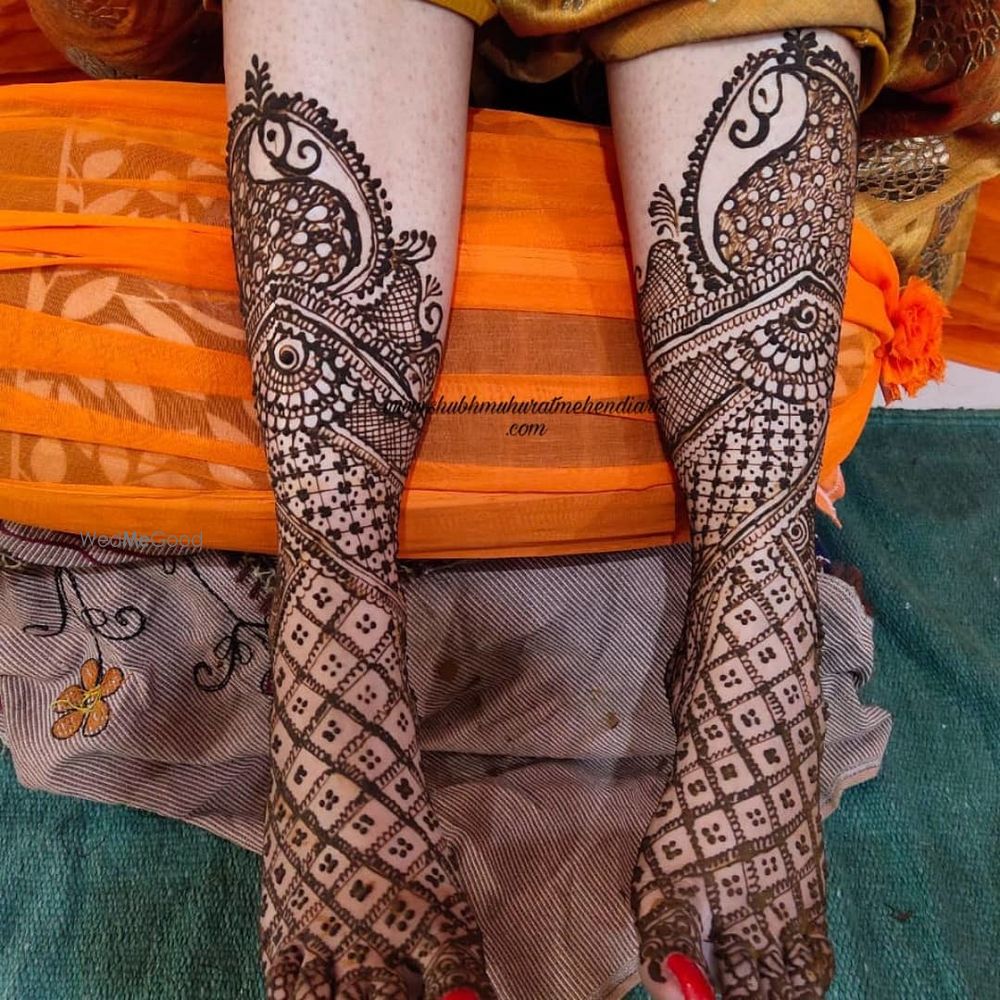 Photo From An adorable full hand mehndi design!! - By Shubh Muhurat Mehendi Arts