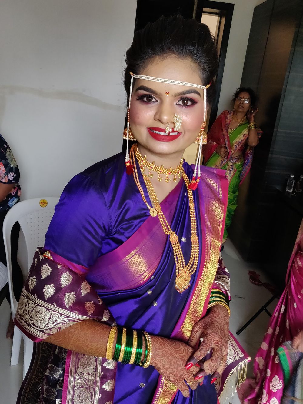 Photo From Mukta Aurangabad wedding 4 Makeovers - By Makeupartistic