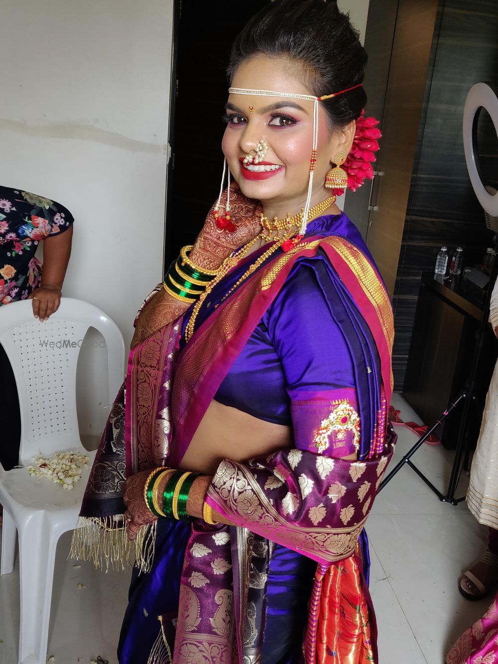 Photo From Mukta Aurangabad wedding 4 Makeovers - By Makeupartistic