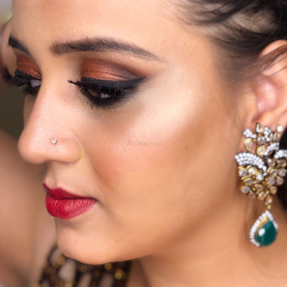 Photo From Ankita’s cocktail makeup - By Makeup by Faiza M