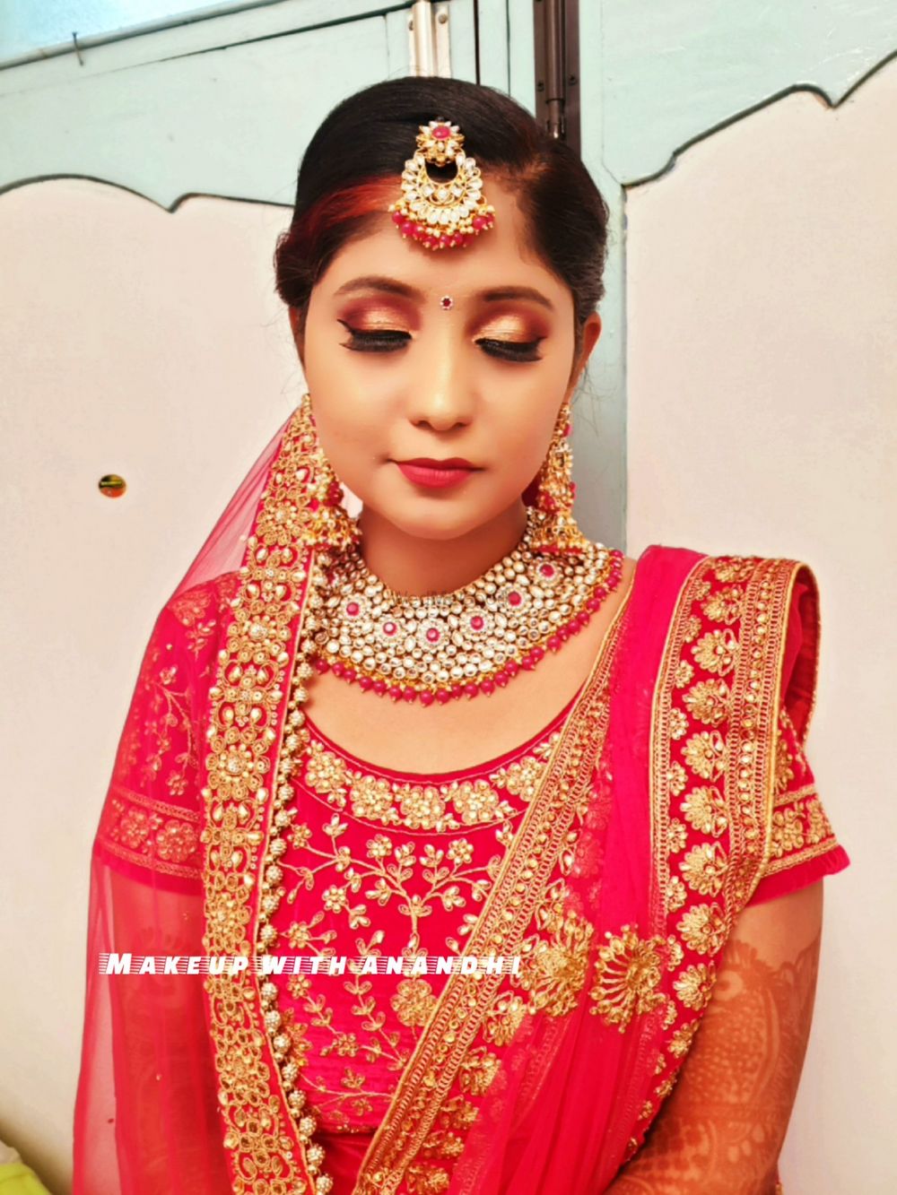 Photo From North Indian Look - By Makeup with Anandhi