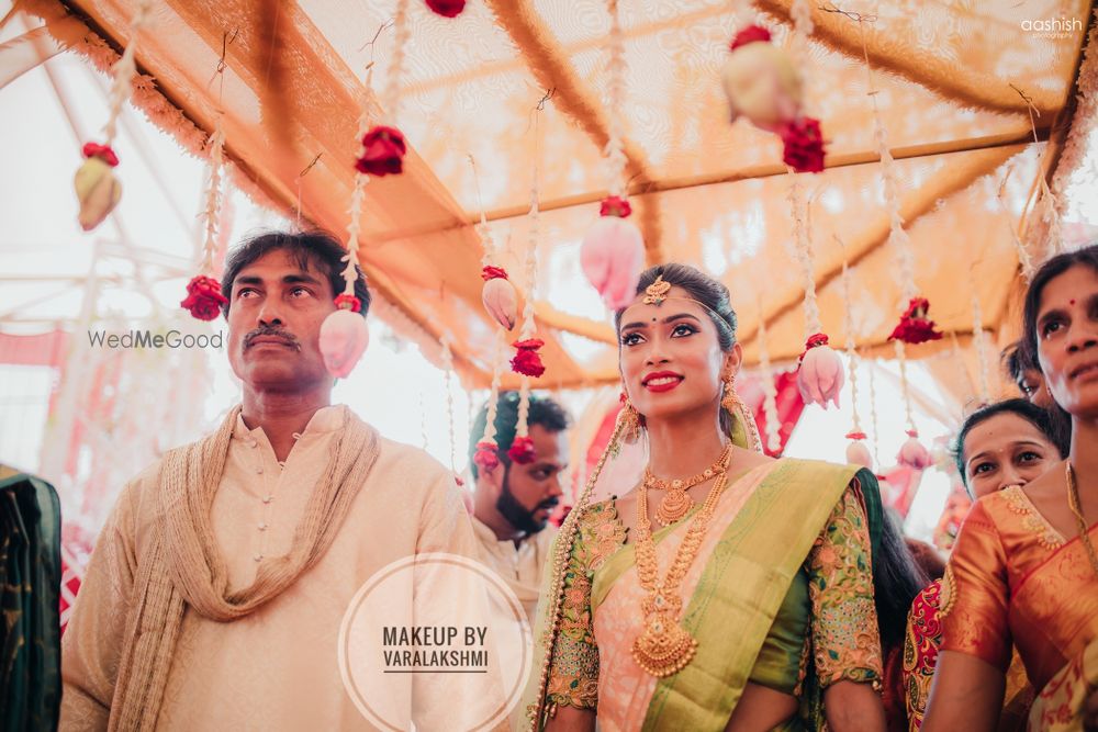 Photo From Prashanthy's wedding - By Makeup By Varalakshmi