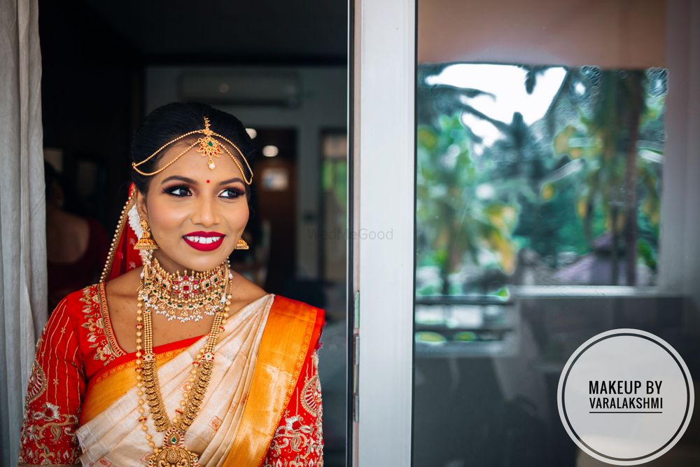Photo From Bhargavi's Wedding - By Makeup By Varalakshmi