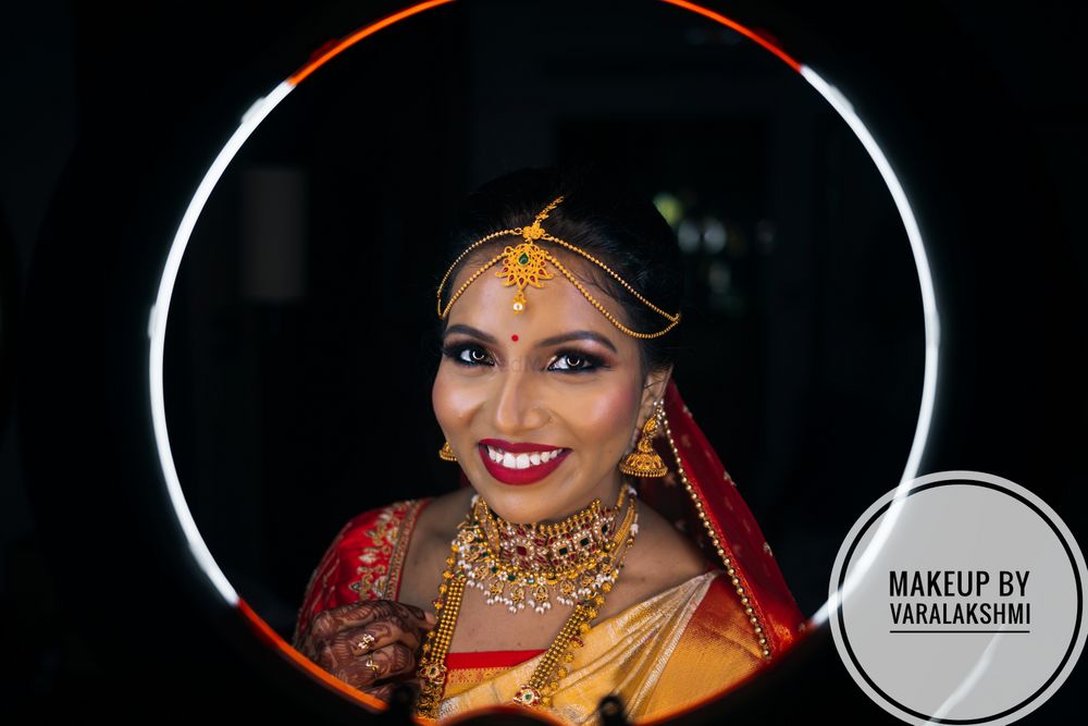 Photo From Bhargavi's Wedding - By Makeup By Varalakshmi