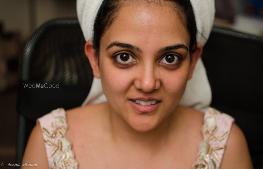 Photo From a soft makeup for reception - By Deepti Khaitan Makeup