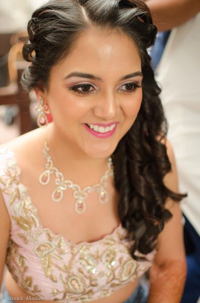 Photo From a soft makeup for reception - By Deepti Khaitan Makeup