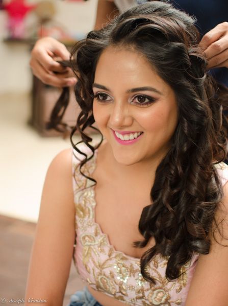 Photo From a soft makeup for reception - By Deepti Khaitan Makeup