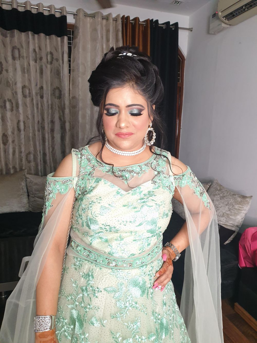 Photo From anjali's engagement makeup - By Makeup Artist Swati Juneja